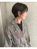 イヤリングに合うショート