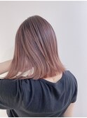 (小山)艶ピンクバレイヤージュ