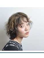 ファースト 吉祥寺(FIRST KICHIJOJI)&nbsp;ミディアムショートウルフ×インナーローライト　【FIRST】...