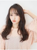 【Zina 渋谷】セシルカットフリンジウェーブ×大人かわいい前髪