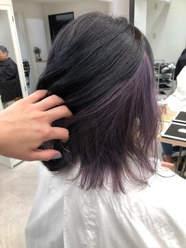 クラン 六甲道(Chlan) インナーカラーラベンダーアッシュ[六甲道/インナー]