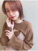 Emma  ecole こなれうざバング×切りっぱなしショート by.Mai