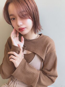 エマエコル(Emma ecole) Emma ecole こなれうざバング×切りっぱなしショート by.Mai