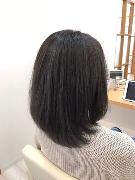 エレメント(element) バレイヤージュinグレイアッシュ