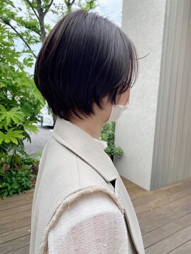 トップヘアーヒルズ 安城(TOP HAIR HILLS) ハンサムショート/アッシュブラック/メンズライク