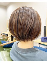 ヘアサロン ナノ(hair salon nano)&nbsp;ショート/丸みショートボブ/大人ショート/20代/30代