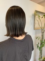 ザ ラボ アングゥ(The Labo ungu)&nbsp;外ハネボブ×オリーブベージュ