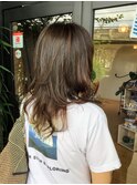 ミディアムレイヤースタイル