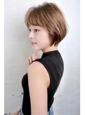 大人かわいい×上品×ひし形ショートボブ西新井髪質改善草加
