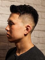 グレイスフル バーバープラチナム 六本木店(Graceful Barber platinum) 分髪／七三分け／バーバースタイル／フェードスタイル
