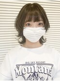 ふんわりな質感ウルフボブ