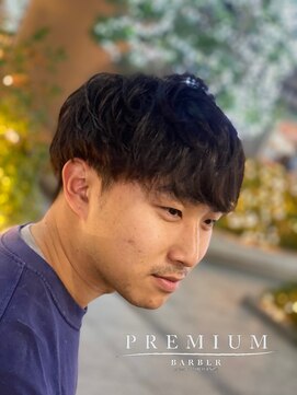 プレミアムバーバー 目黒店(PREMIUM BARBER produce by HIRO GINZA) ゆるふわパーマ