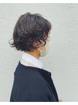 コントラスト ヘアーメイク(contra sto hair make)&nbsp;ミニボブパーマ〈米澤〉