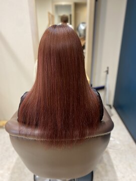 ヘアサロンアンドヘアメイクディー(hair salon hair make D) 仙台D　ビタミンカラーマイノリティに根強く人気なRED系ブラウン