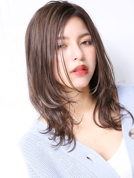 トロン(tronc) 大人可愛い小顔美髪フェミニンロングA1