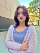 レーヴバイロンド 仙台(Reve by Lond)&nbsp;韓国 前髪 前髪カット ココアベージュ イルミナ ヨシンモリ