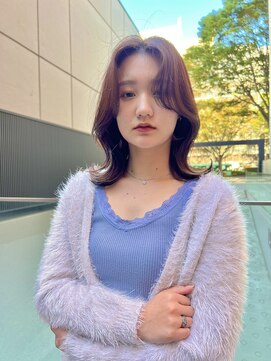 レーヴバイロンド 仙台(Reve by Lond) 韓国 前髪 前髪カット ココアベージュ イルミナ ヨシンモリ