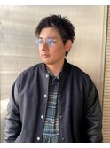 【HYPE】90'sベリーショート/刈り上げなし/黒髪/スパイキー