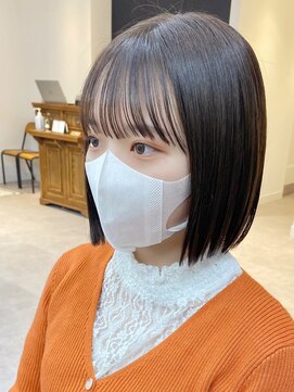 ネオリーブ クーロ(Neolive curro) 小顔ボブ×美髪[ぱつっとボブ/縮毛矯正/横浜韓国]9