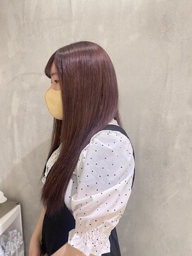 ヨーク(YOKE) ピンクベージュ/くすみピンク/ブリーチカラー