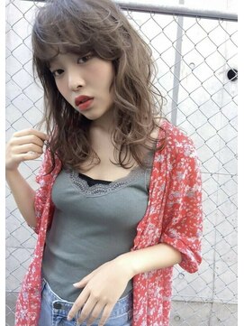 アン たまプラーザ(un) ハイトーングレージュ【モテ髪カタログ/髪質改善サロン】