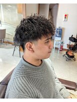 ヴァンメンズ(VAN MEN'S)&nbsp;ツイストパーマ（VAN MEN 山口真吾）