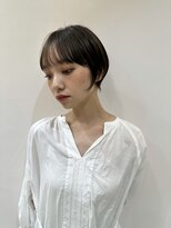 ピークアブー アヴェダ アトレ恵比寿(PEEK-A-BOO AVEDA) 大人可愛いマッシュショート/前髪ありショート/似合わせショート