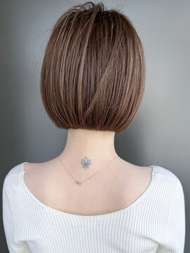 モリオ(morio) 【morio浦和】黒髪前下がりショートボブ♪