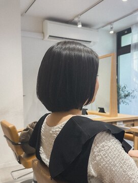 クラップス 上大岡(CLAPS) ひし形ボブ/レイヤーボブ/黒髪ボブ