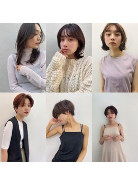 リブレ(LIBRE+hp) ショートからミディアムまでのデザイン