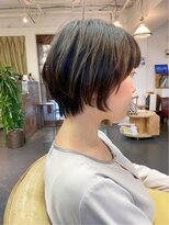 ポタム 東中野(potamu)&nbsp;前下がりショートボブ