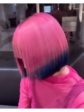 サロンドミルク 新百合ヶ丘店(salon de MiLK) ミルクティーベージュグレージュピンクカラーハイトーン