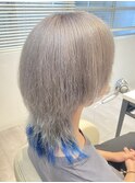 メンズカットブリーチダブルカラーハイライトハイトーンショート