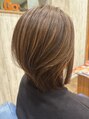 ヘアーズマハロ(hair's Mahalo.) ハイライト活かしたウルフヘアー