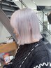 【ブリーチ】☆透明感カラー☆ システムTR ＋ カット　￥27.500～