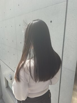 ディジョン(Dijon) 韓国顔まわりレイヤーカットグレージュオリーブベージュブラウン