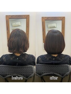 ヘアエステコース・髪質改善・縮毛矯正・白髪染め・白髪ぼかし