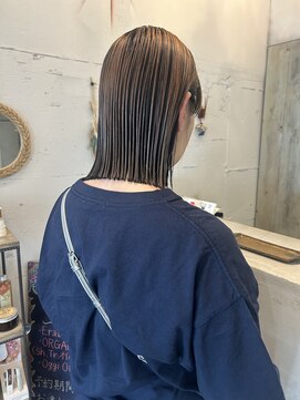 グリーン ユウヒガオカ green Yuhigaoka アンブレラカラー/ボブ/ぱつっとボブ/ロブ