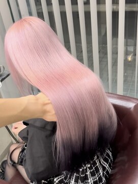 ライト(Light) ペールピンク×エンドカラー