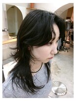シム 千葉(sim) レイヤーカット＋パーマ　stylist nana 【千葉駅】