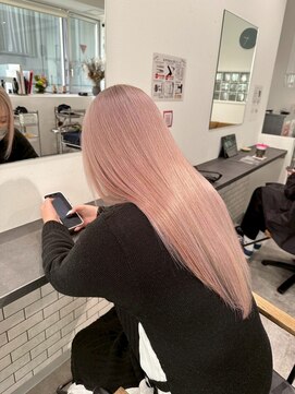 カラ ヘアーサロン(Kala Hair Salon) ハイライトバレイヤージュダブルカラーケアブリーチ20代30代40代