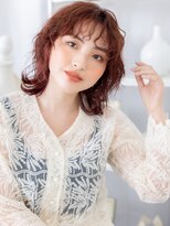 モッズヘア 上尾西口店(mod's hair) 外国人風ボブウルフパーマボルドーカラーTd1上尾20代30代40代