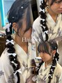 アートル(Artle)&nbsp;リボンたっぷりヘアセットもお任せください♪