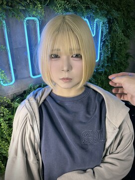 アールイーバイインク 渋谷(Re. by INK.) ホワイトブロンド