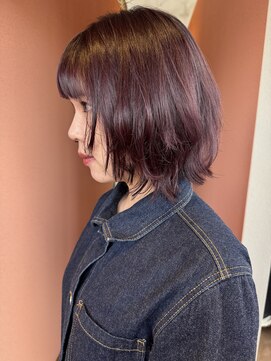 プロス(Pros) 表参道/ブリーチなし／レイヤーカット/ヘアセット