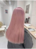 インナーカラー/トリートメント/デザインカラー/ペールピンク