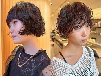 ブクレット(Bouclettes)の写真/雰囲気やライフスタイル、気分に合わせて日常に馴染みやすいお洒落パーマを◎持ちがいいのも嬉しい♪