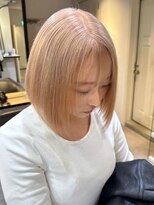 ベレーザ 川越(Beleza)&nbsp;6025シルバーホワイトアッシュレイヤーボブシャギーカット