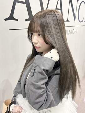 アヴァンス 神戸元町店(AVANCE.) 憧れの艶ヘアーにしませんか?♪(オリーブベージュ)