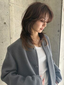 サーリー(SURLY) レイヤーカットハッシュレイヤーボブレイヤー大人レイヤー